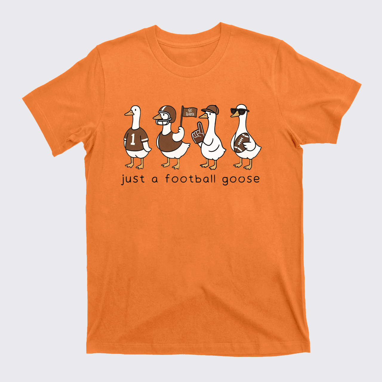 Silly Goose Football T-Shirts