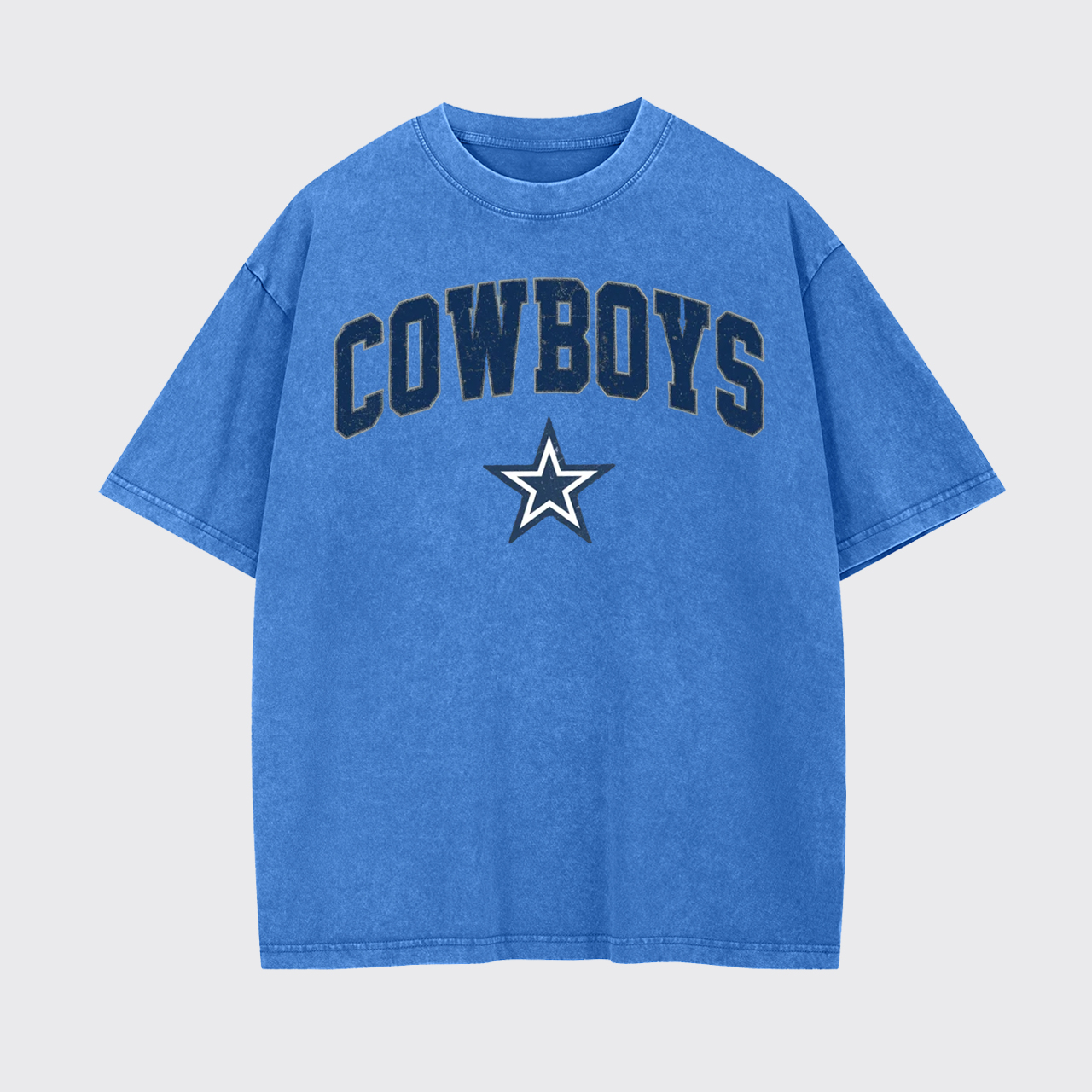 Retro Western Football Garment-dye Tees