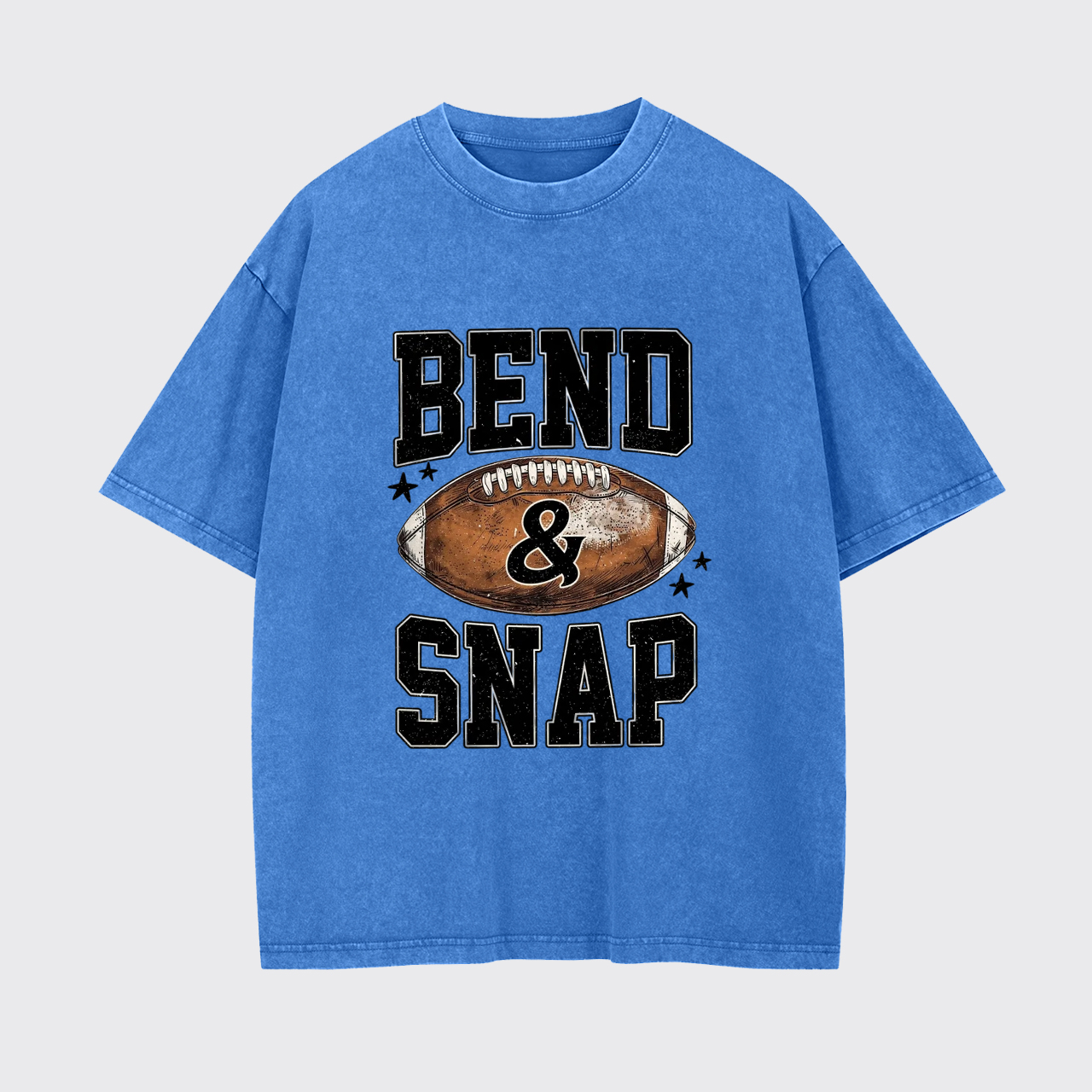 Bend and Snap Football Garment-dye Tees