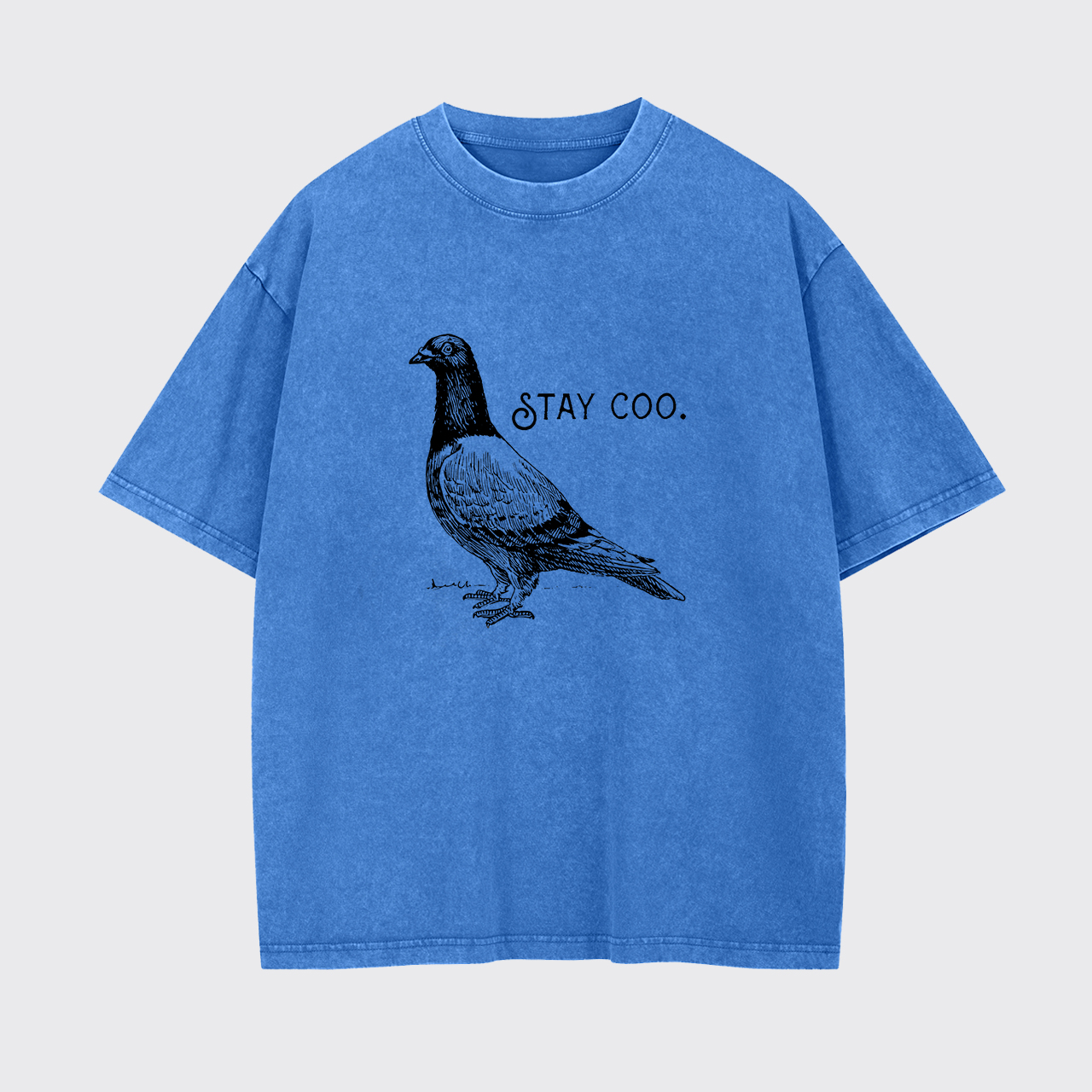Stay Coo Bird Garment-dye Tees
