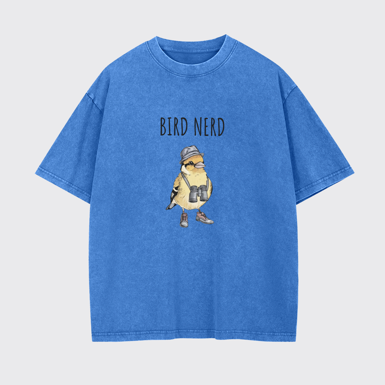 Bird Nerd Watcher Garment-dye Tees