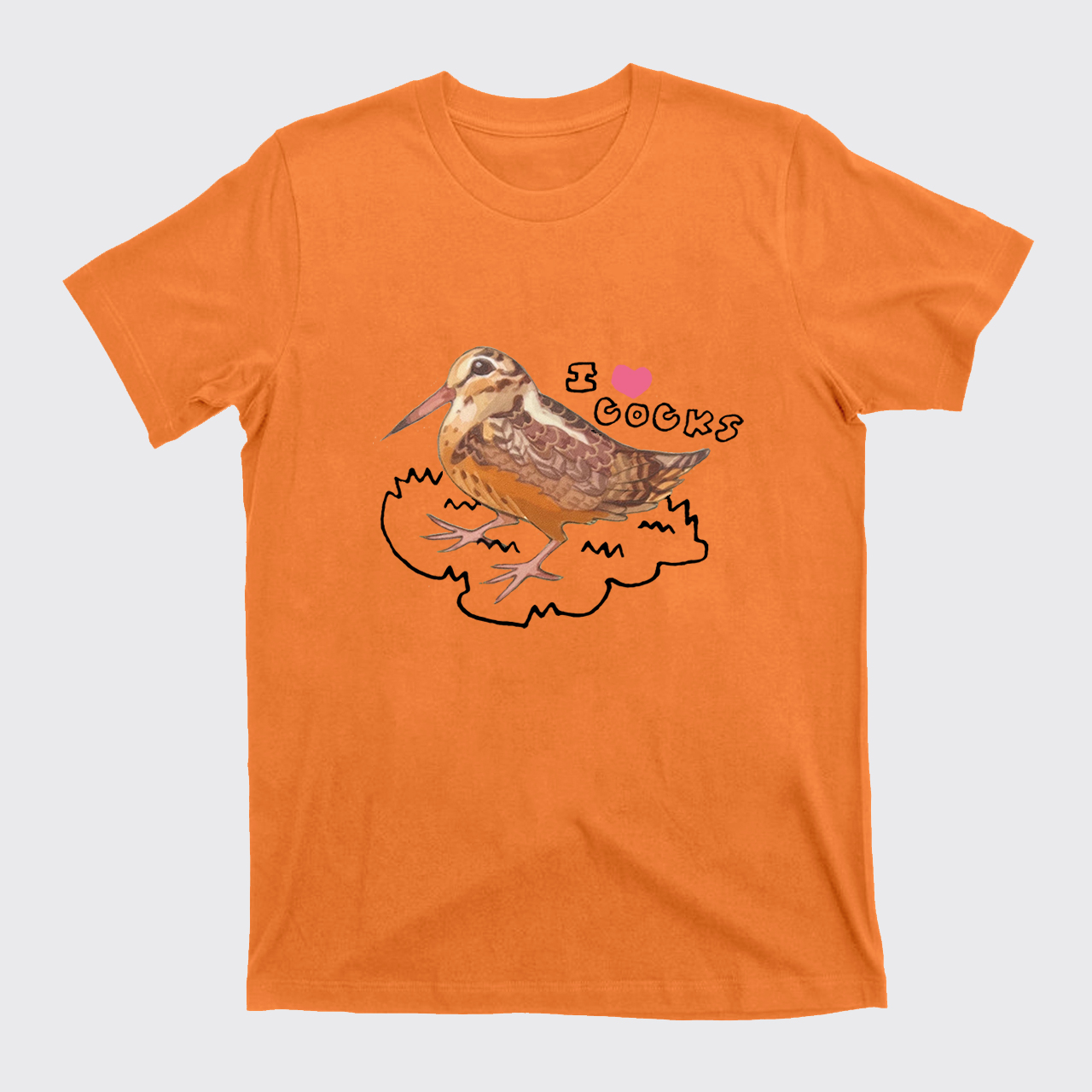 I Love Woodcocks T-Shirts