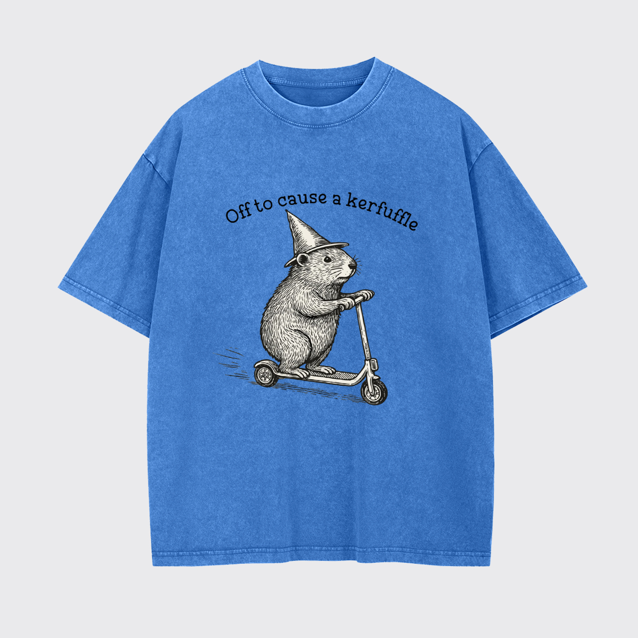 Off To Cause A Kerfuffle Garment-dye Tees