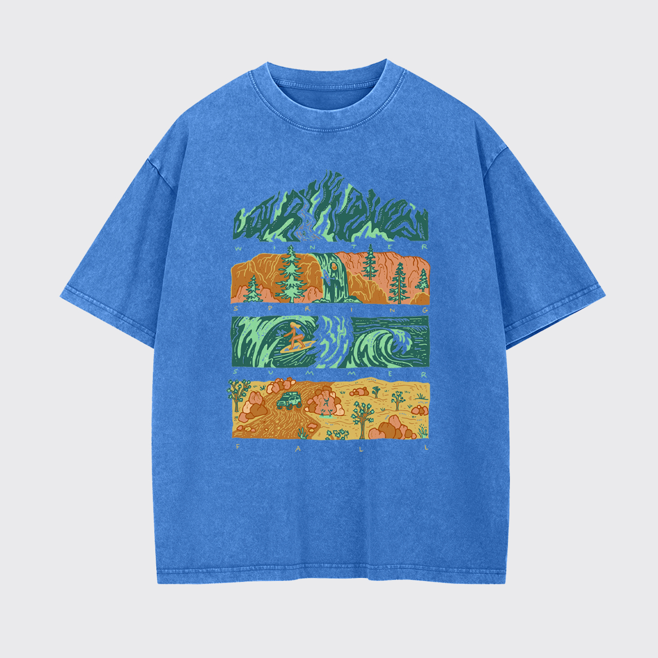 Nature's Journey Garment-dye Tees