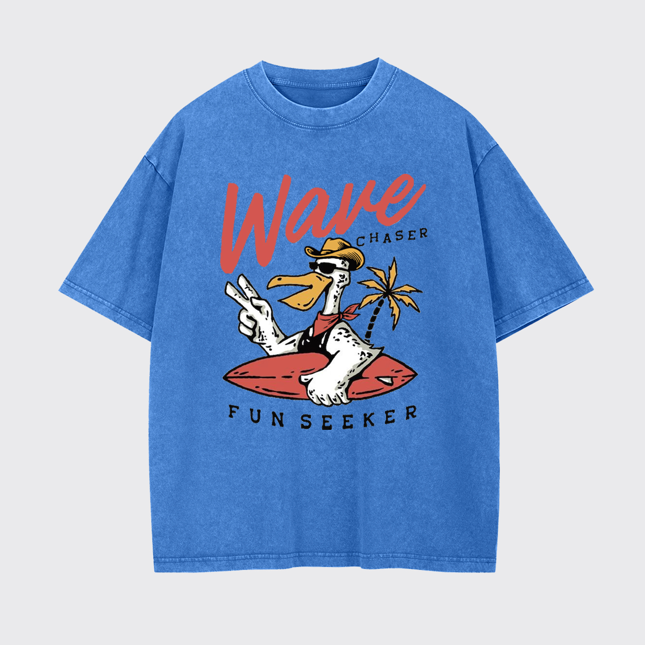 Wave Chaser Fun Seeker Garment-dye Tees