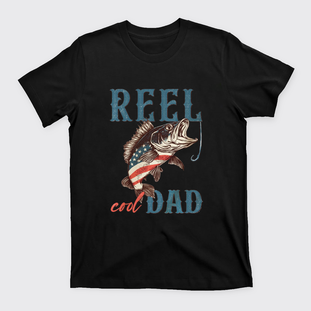 Reel Cool Dad-4th Of July T-Shirts