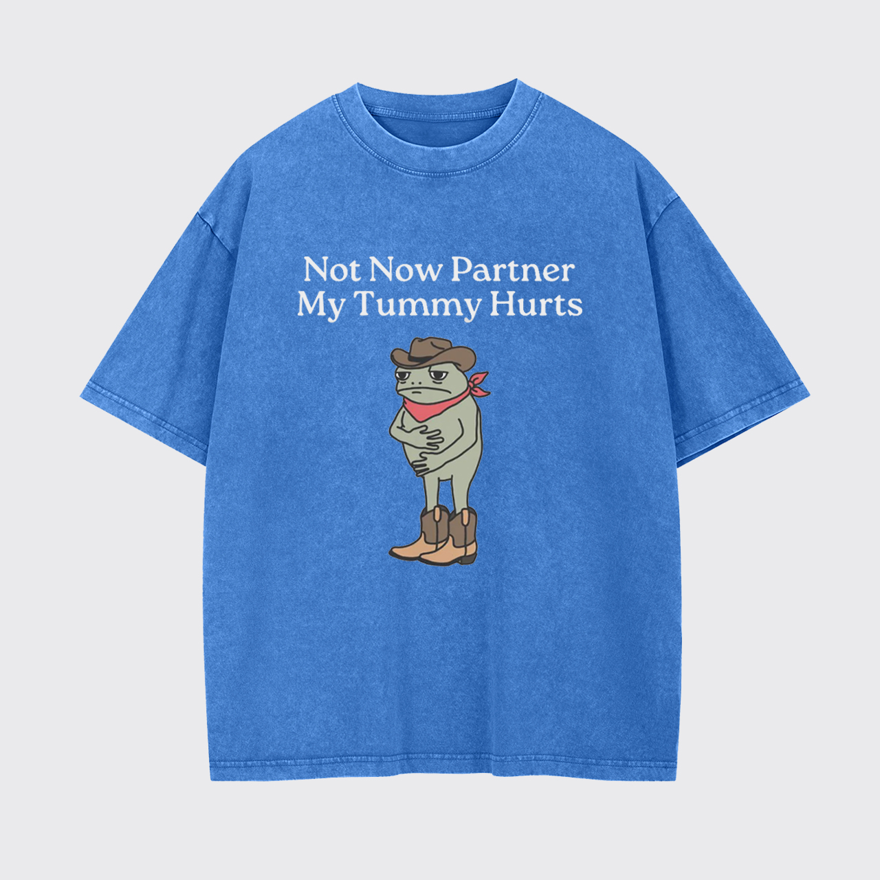 Not Now Partner My Tummy Hurts IBS Garment-dye Tees