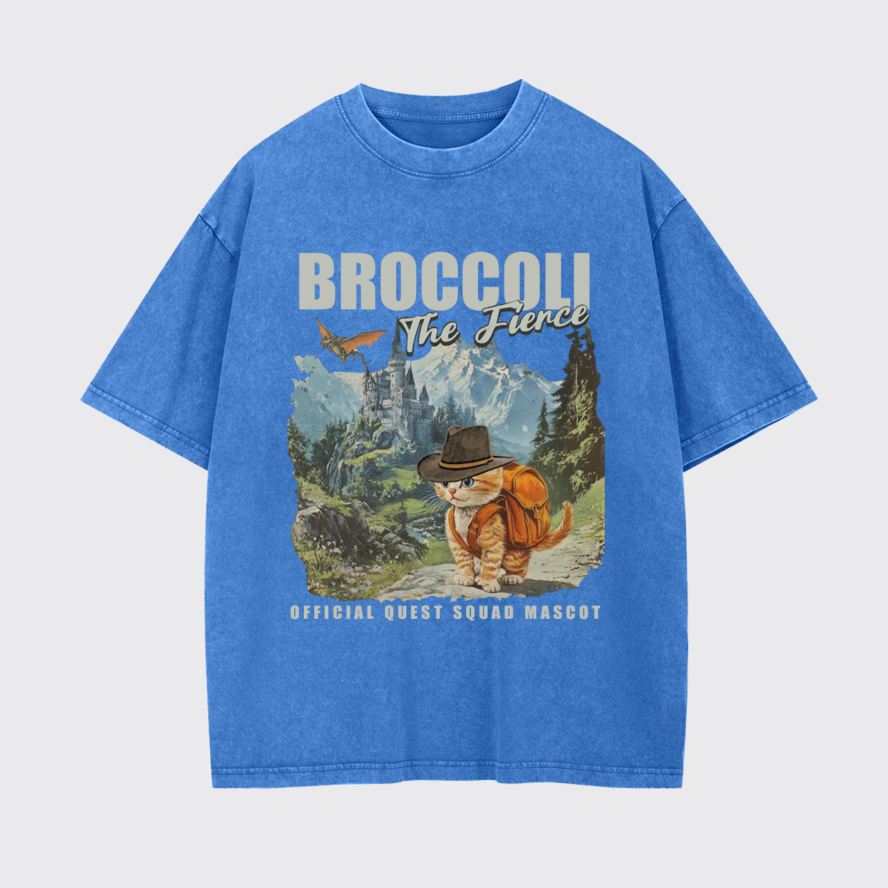 The Adventures of Cowboy Cat Garment-dye Tees