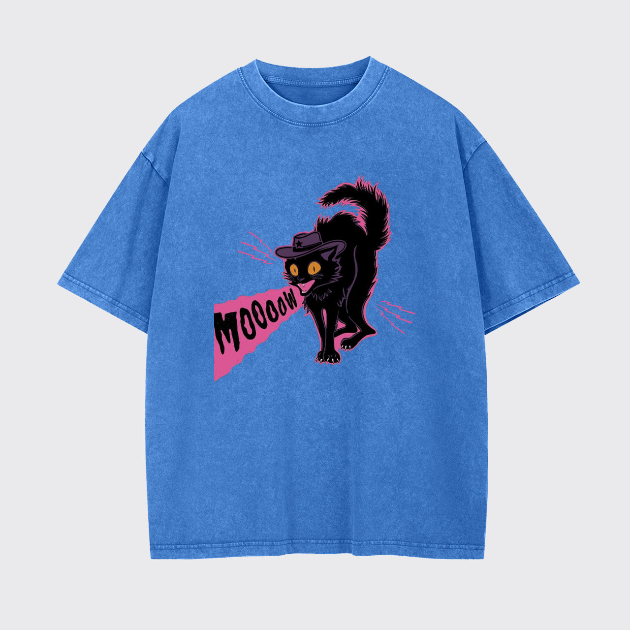 Halloween Scary Moooow Garment-dye Tees