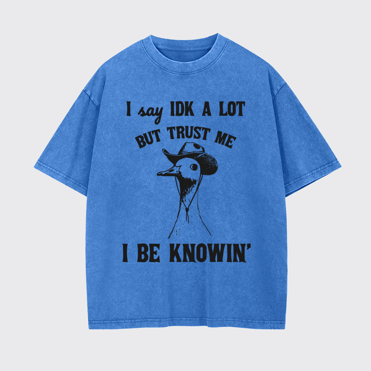 Sarcastic Sayings-But Trust Me I Be Knowin' Garment-dye Tees