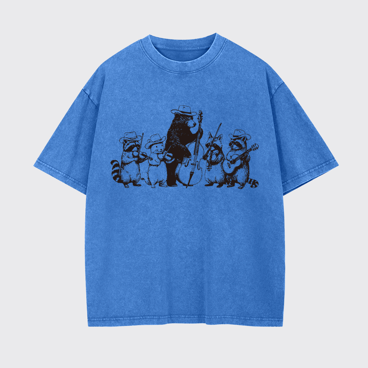 Animal Band Vintage Country Music Garment-dye Tees