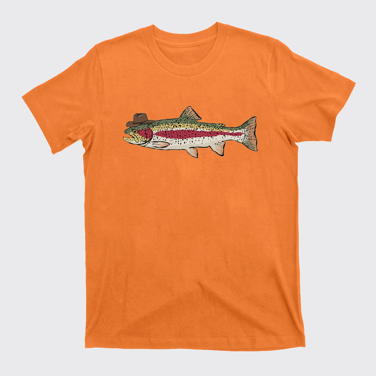 Cowboy Trout Western Fishing T-Shirts
