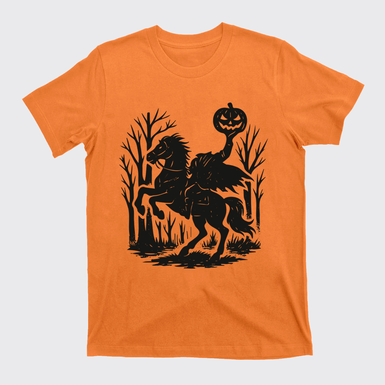 Halloween Scary Headless Horseman T-Shirts