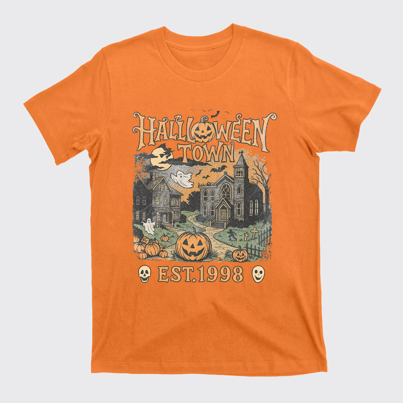 Vintage 90s Halloween Spooky T-Shirts