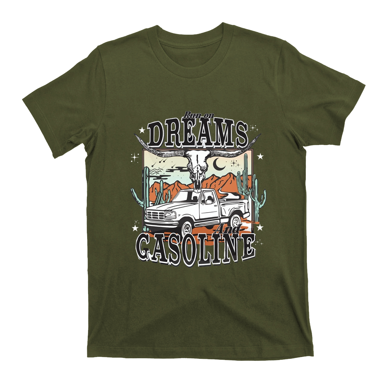 Running on Dreams & Gasoline T-shirt