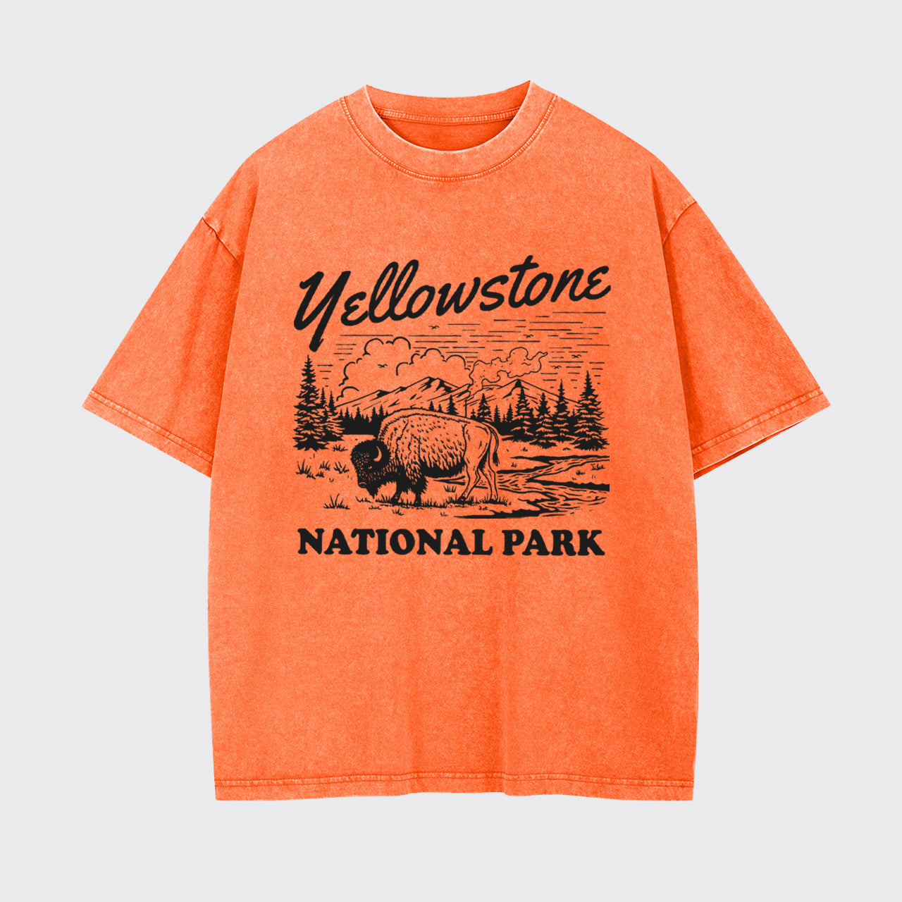 Yellowstone National Park Garment-dye Tees