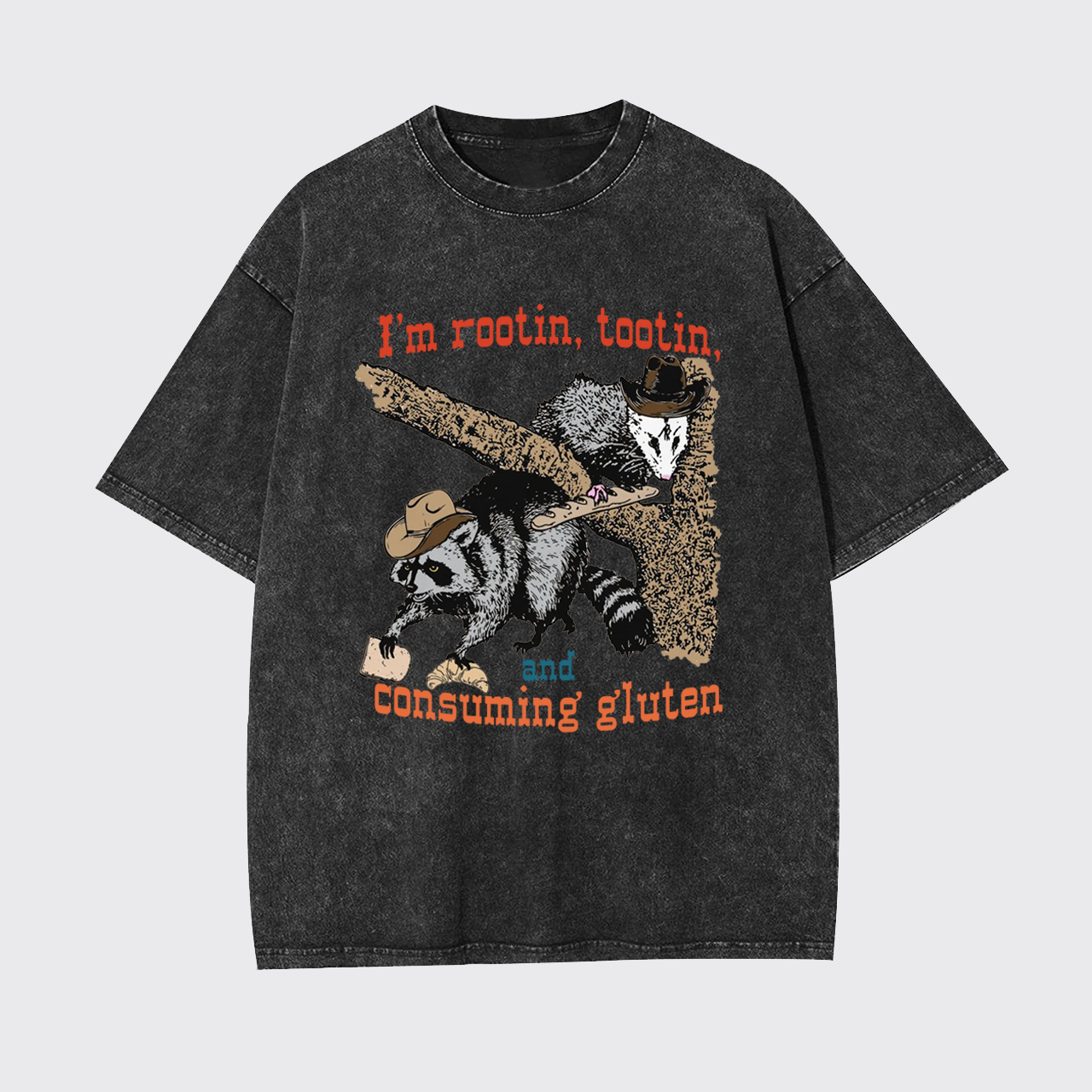 I love Gluten Garment-dye Tees