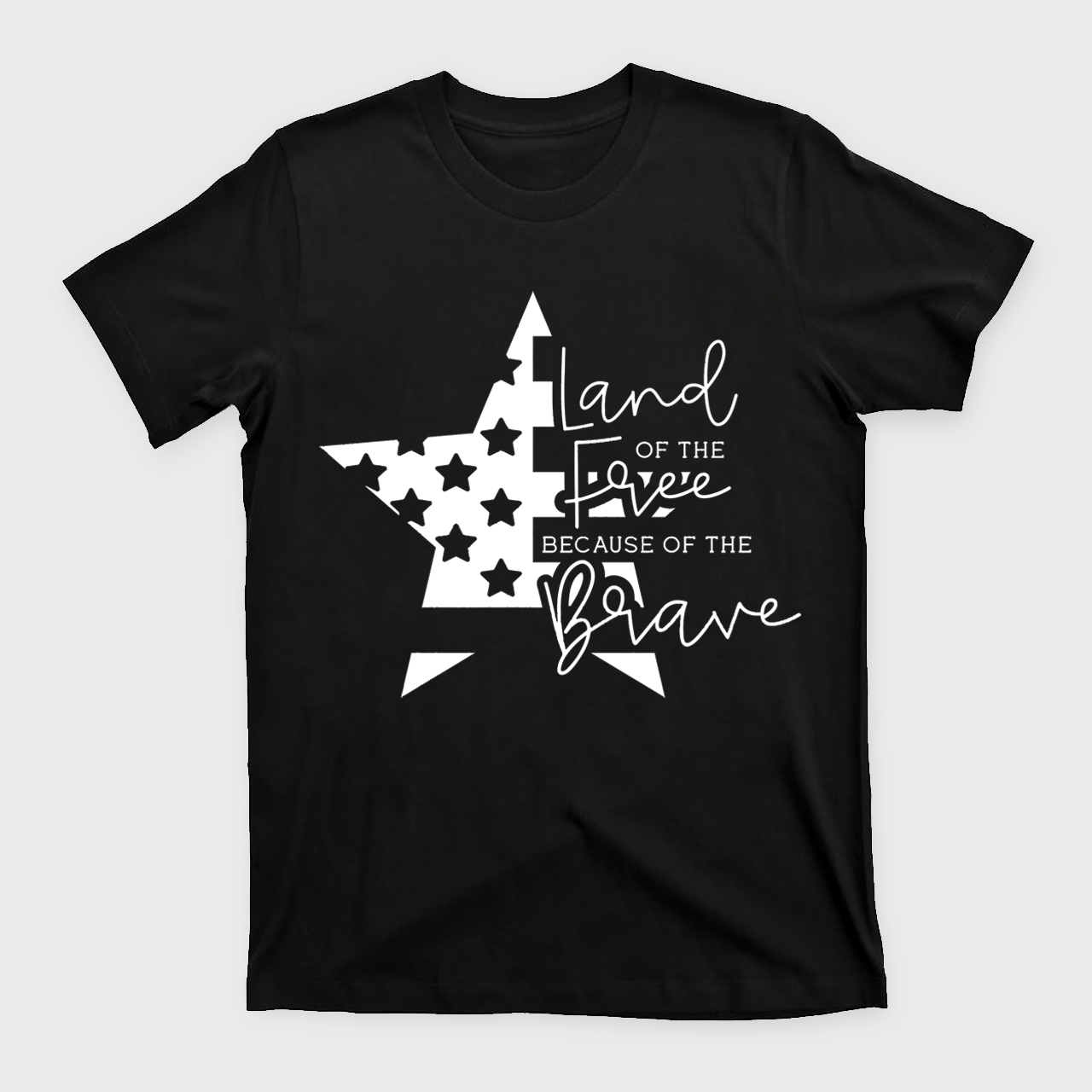 4th Of July-American Flag Star T-Shirts