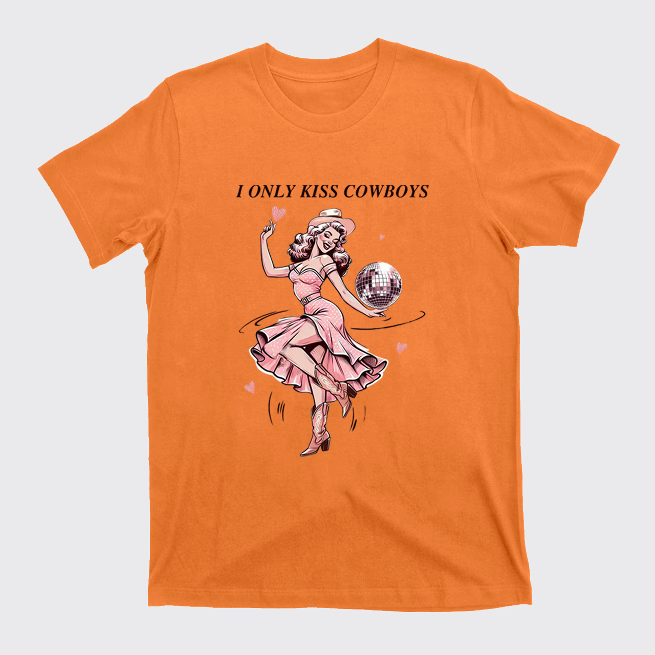I Only Kiss Cowboys T-Shirts