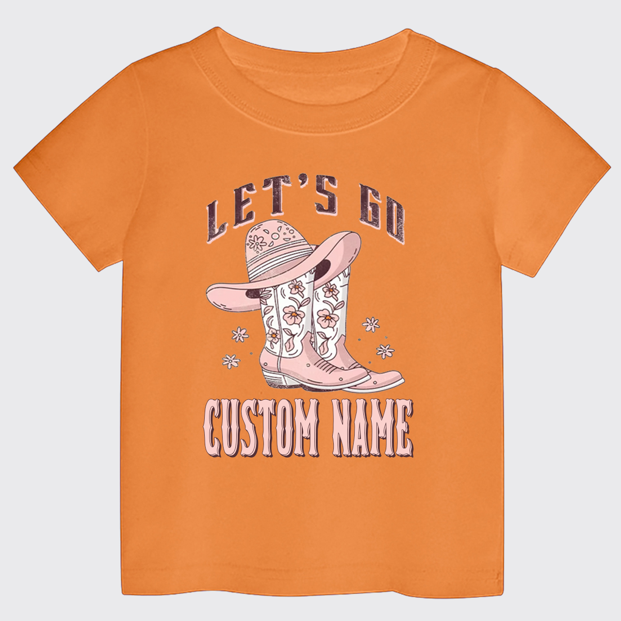 Personalized Let's Go Kids T-shirt