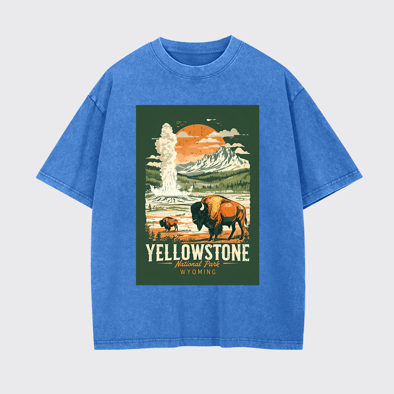 Yellowstone National Park Garment-dye Tees