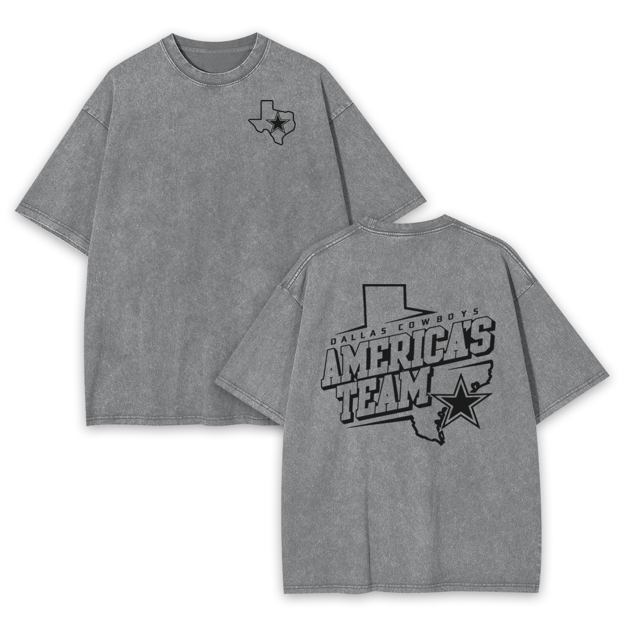 Texas Dallas Cowboys America’s Team Garment-dye Tees