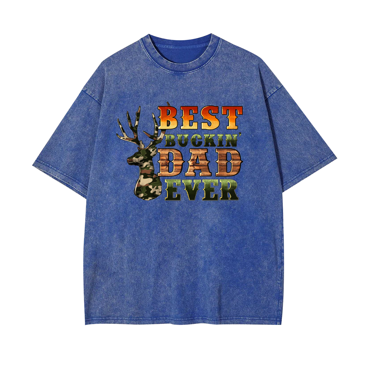 Best Buckin Dad Garment-dye Tees