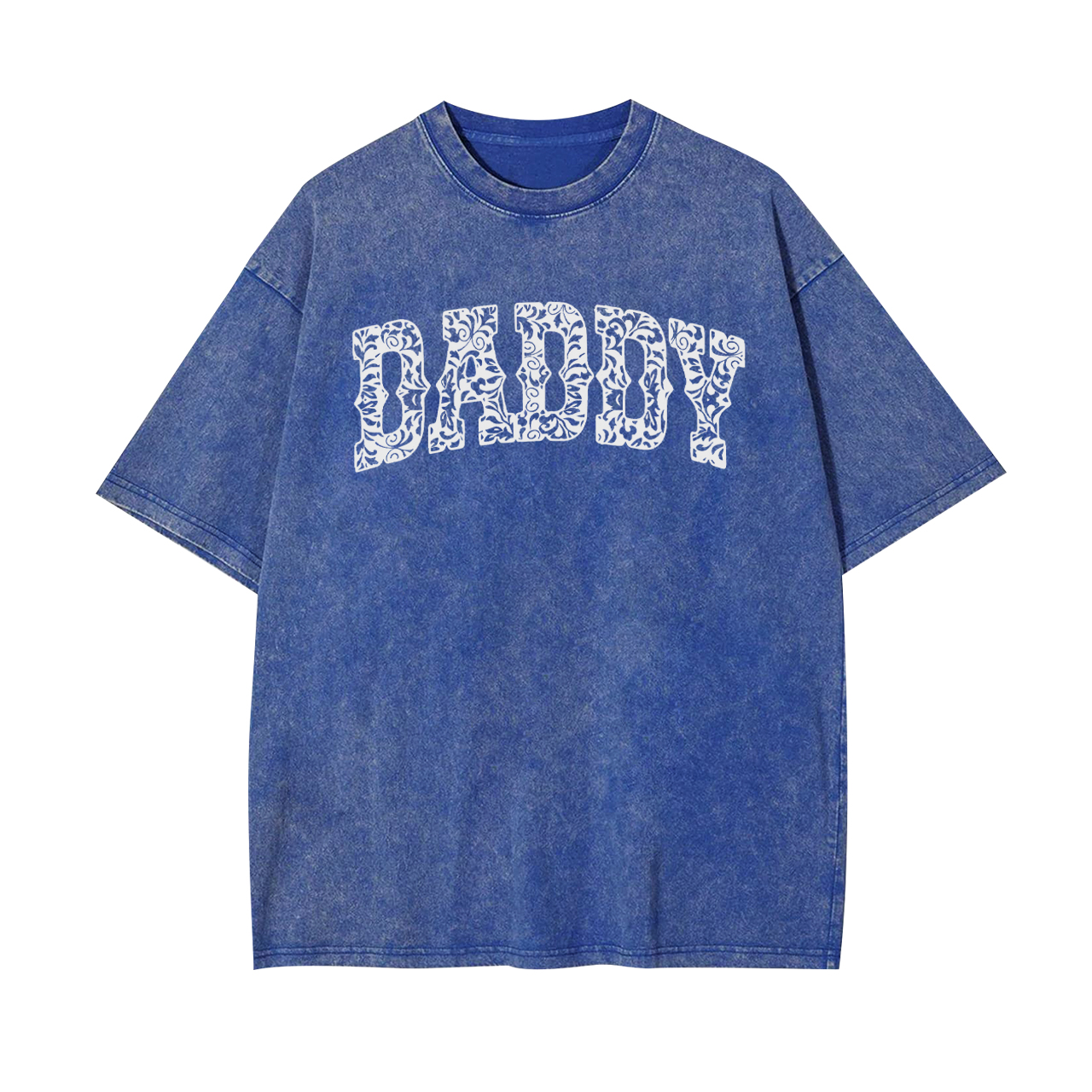 Father's Day Gift Leopard Print Daddy Garment-dye Tees