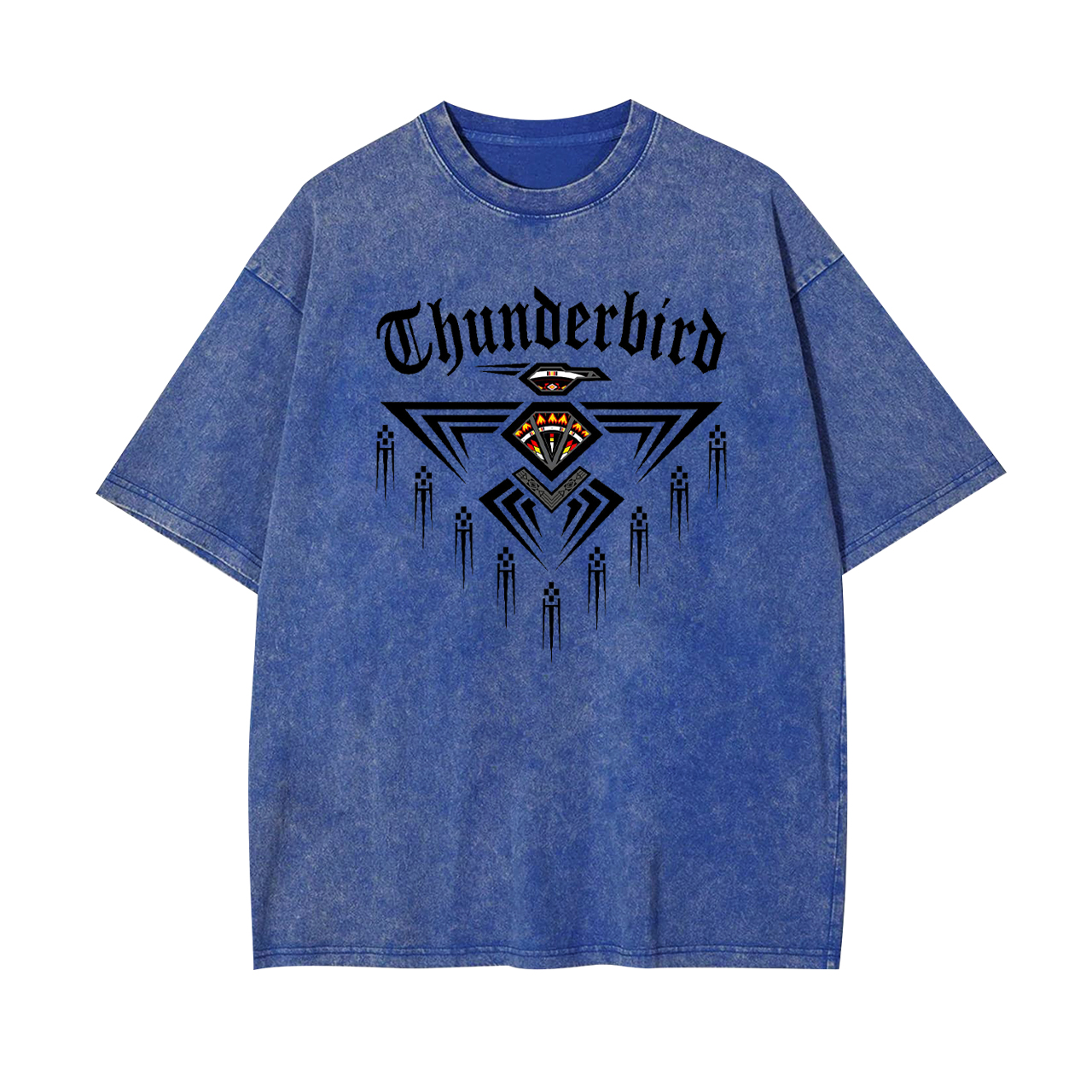 [Copy]Native American Thunderbird Art Garment-dye Tees