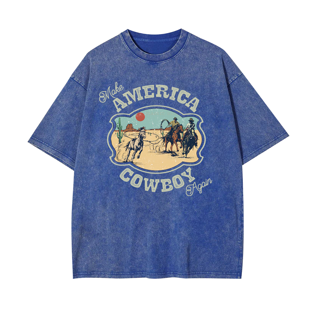 Make America Cowboy Again Garment-dye Tees
