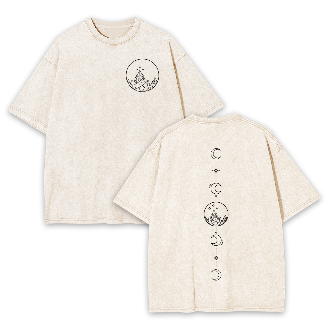 The Night Court Western Cowboy Garment-dye Tees