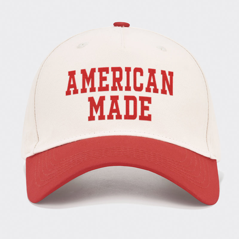 American Made Embroidered Baseball Cap