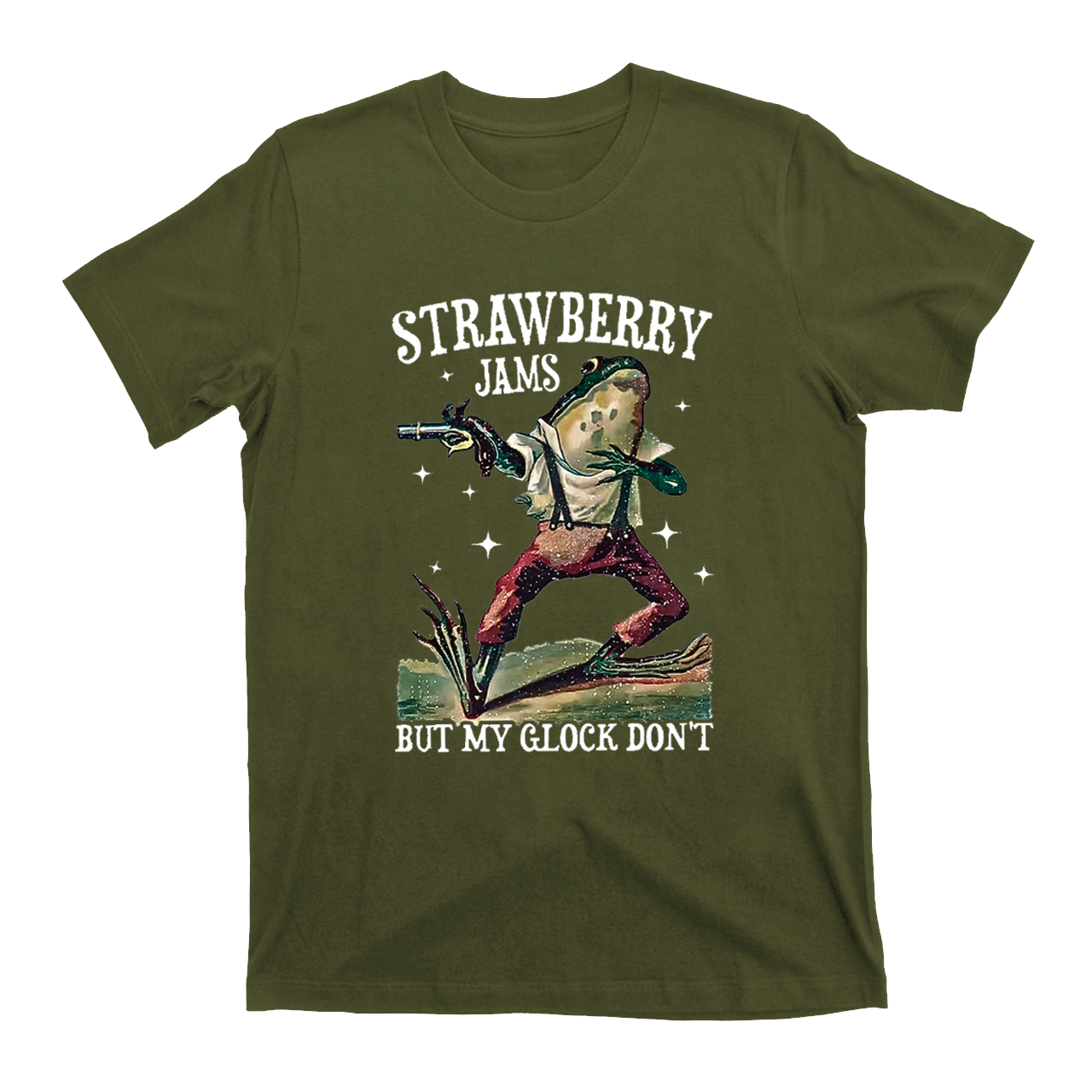 Strawberry Jams But My Glock Don't T-Shirts