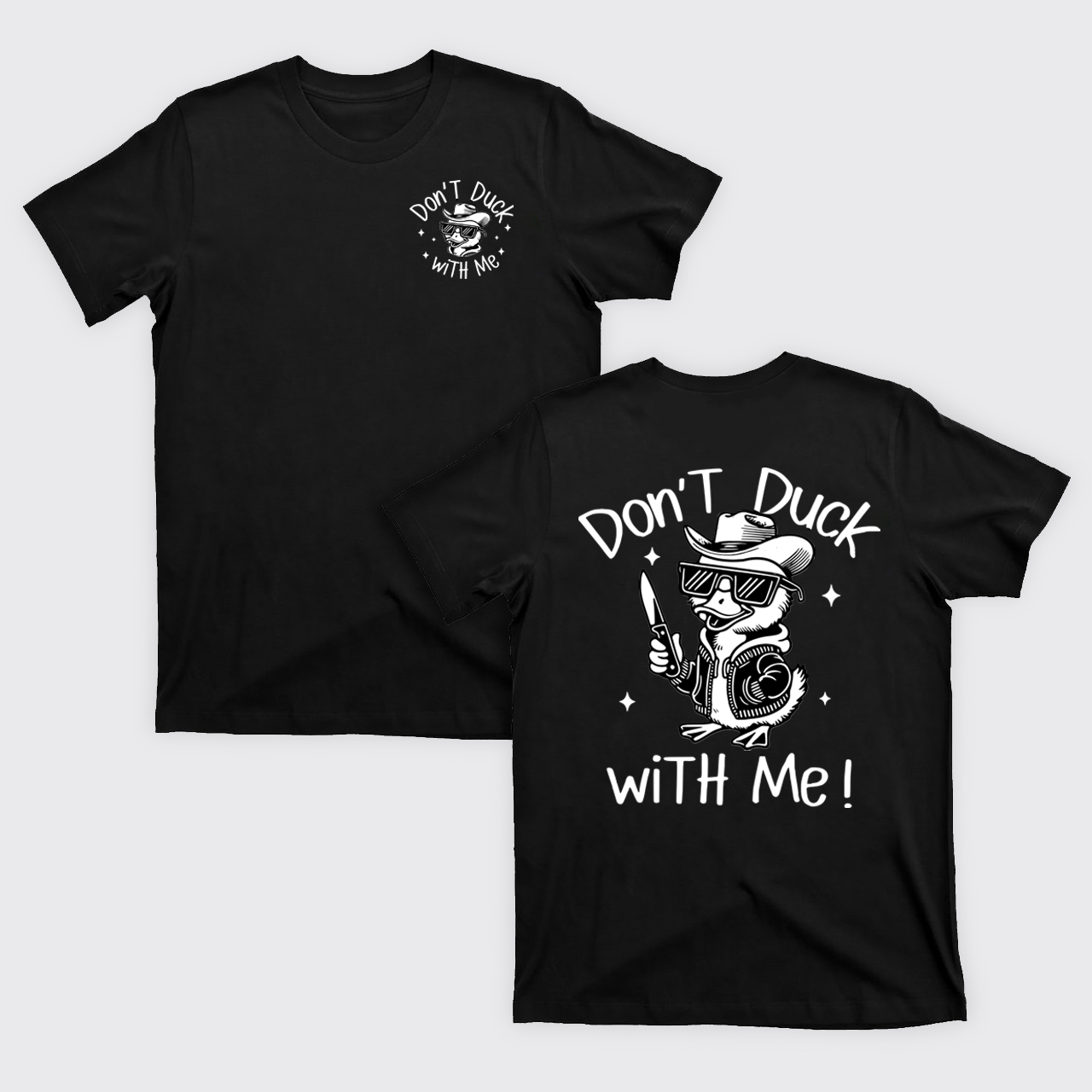 Retro Duck-Don't Duck With Me T-Shirts