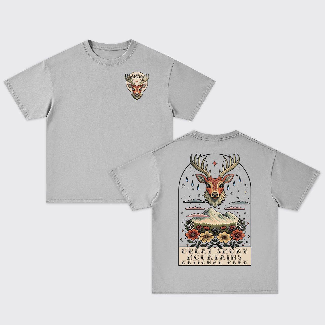 Great Smoky Mountains National Park Oversize T-Shirts