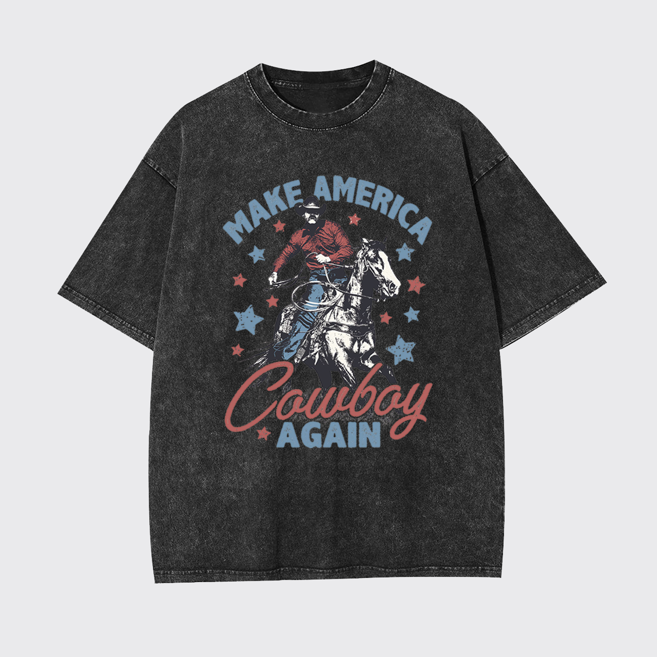 Make America Cowboy Again Garment-dye Tees