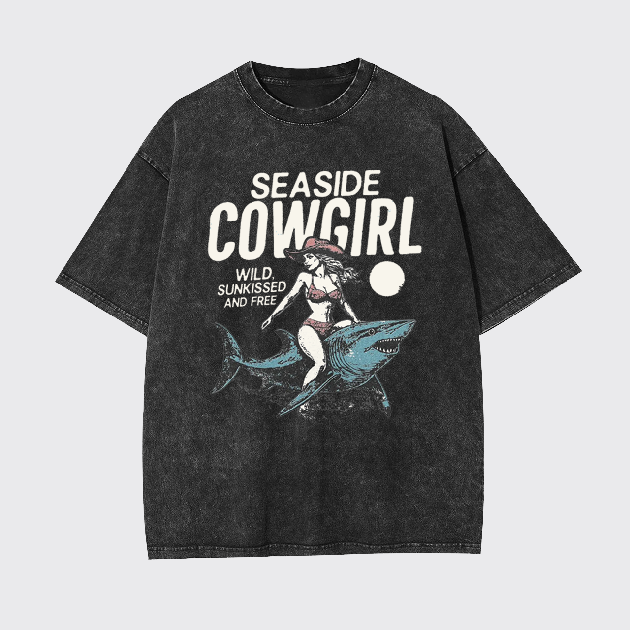 Seaside Cowgirl Garment-dye Tees