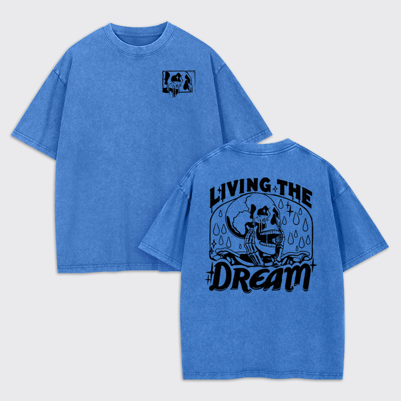 Living The Dream Garment-dye Tees