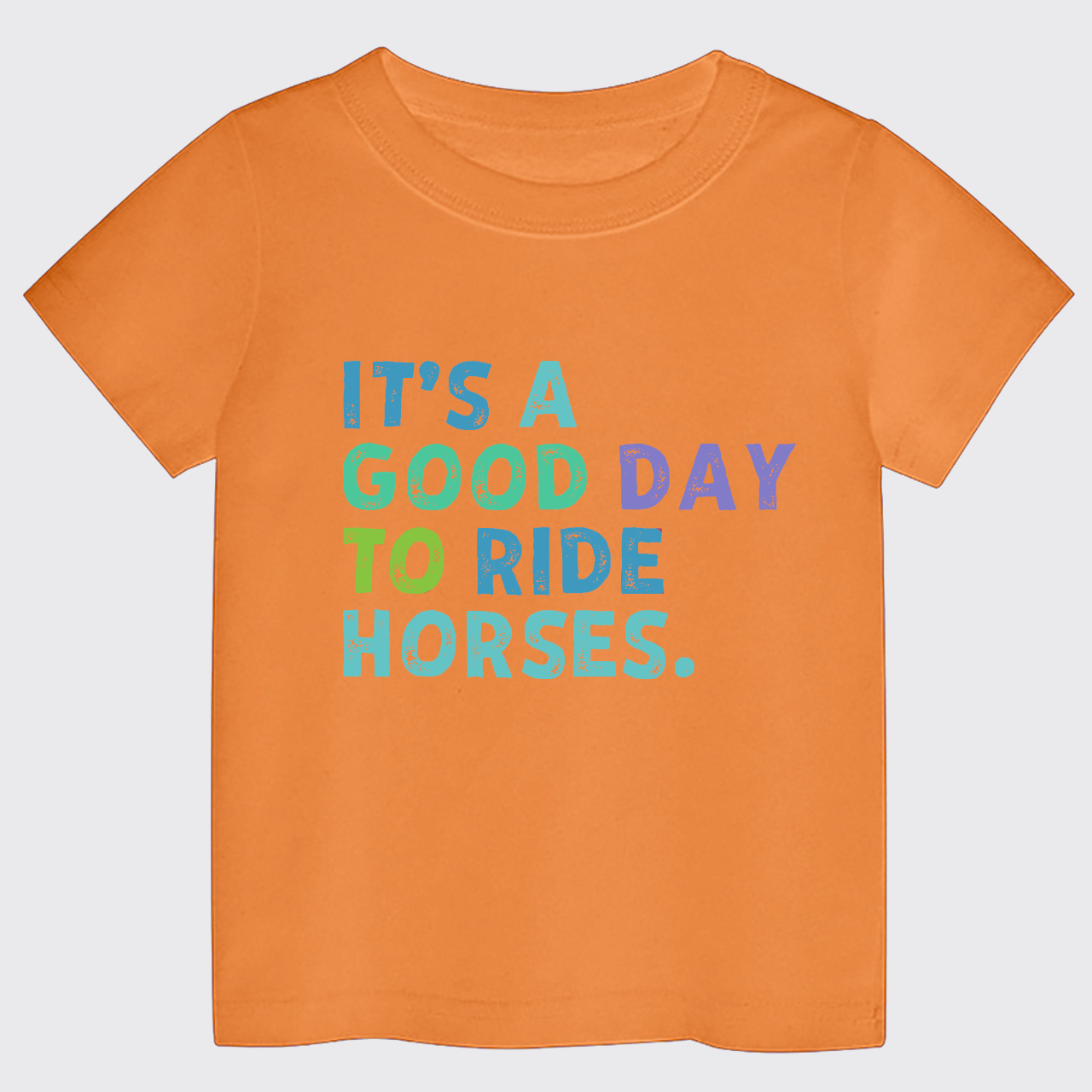 It's A Good To Ride Horses Kids T-shirt