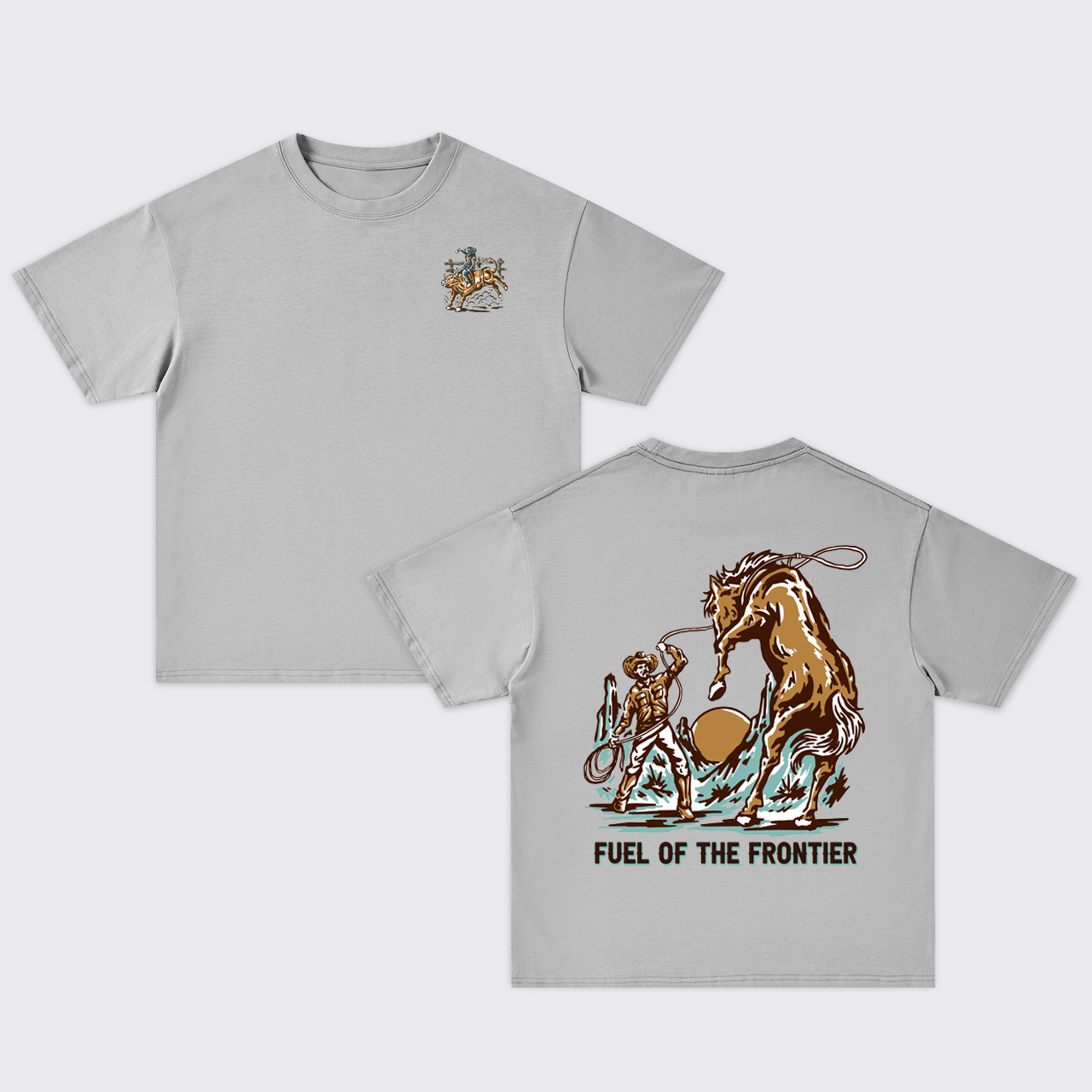 Full Of The Frontier Oversize T-Shirts