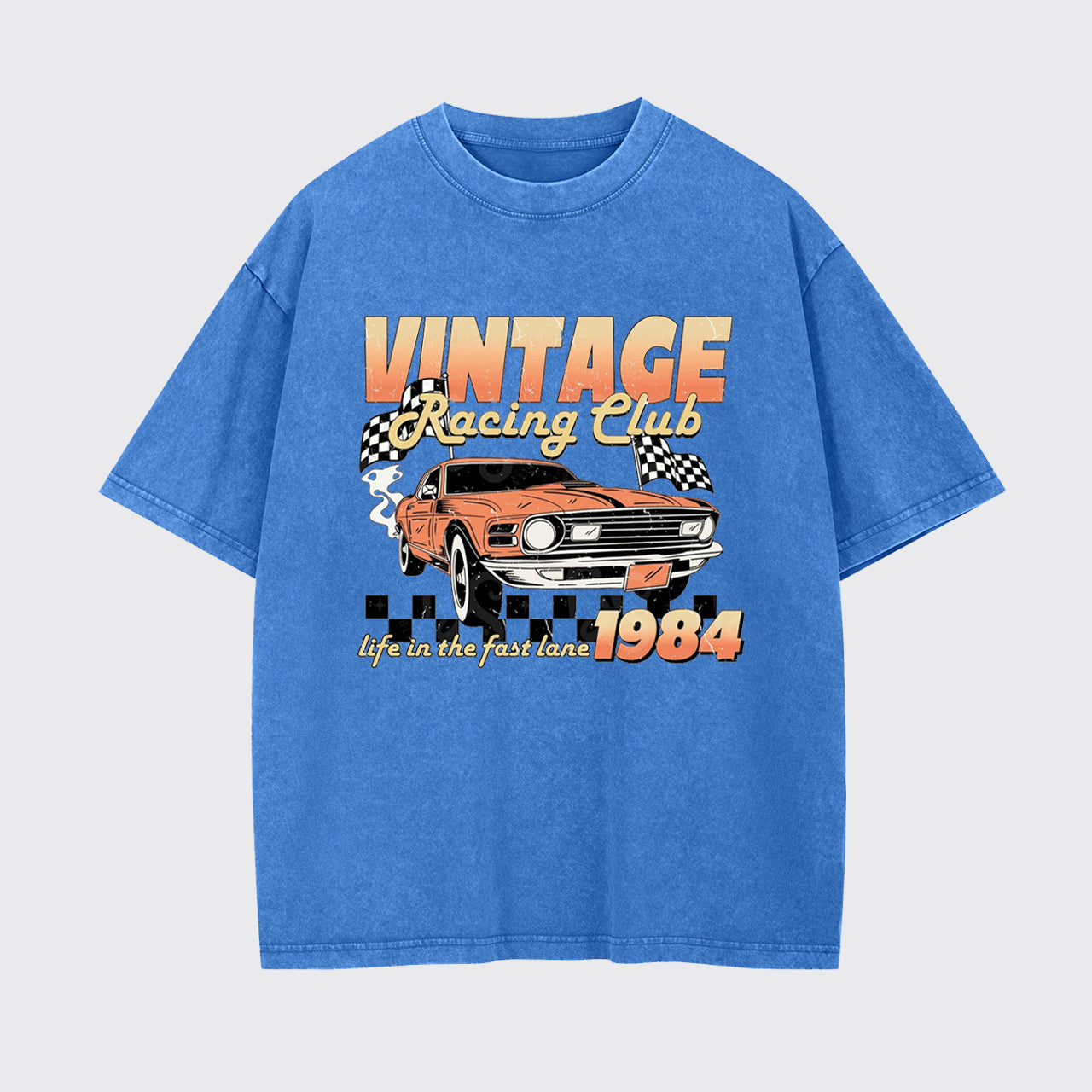 1984 Retro Racing Club Garment-dye Tees