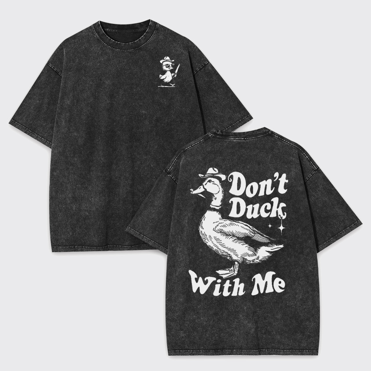 Vintage Funny Duck Garment-dye Tees