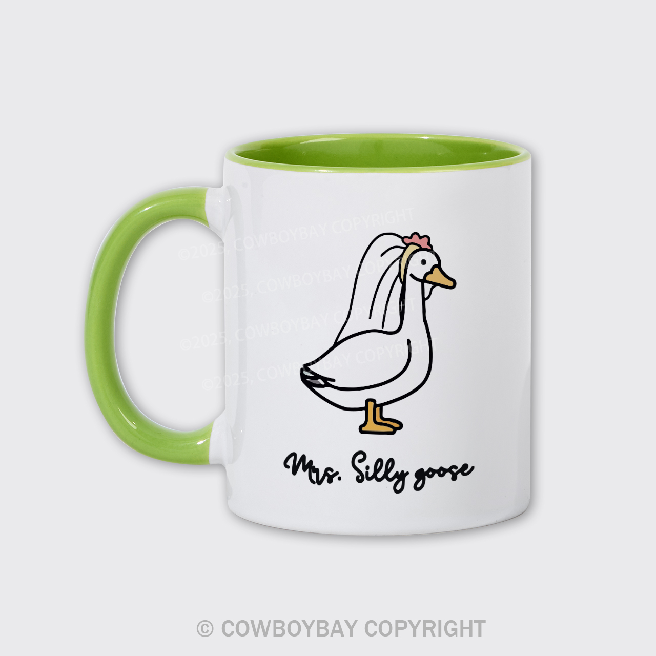 Silly Goose Wedding Mug