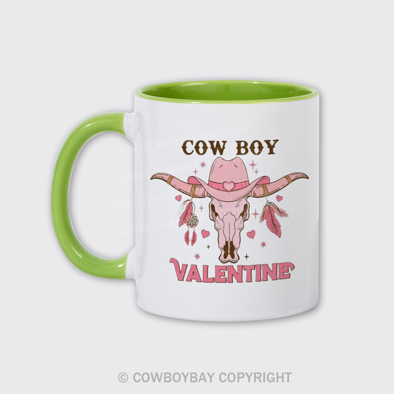 Cowboy Valentine Mug