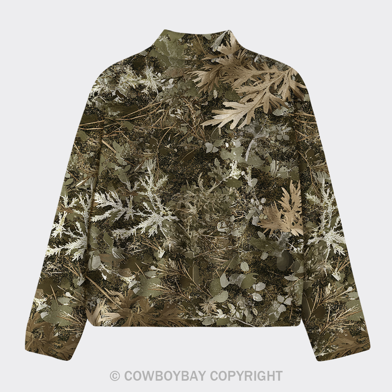 Forest Printing Fleece Jacket