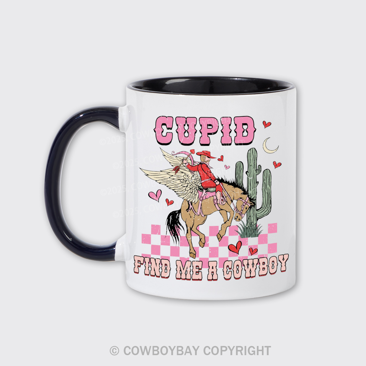 Cupid Find Me A Cowboy Mug