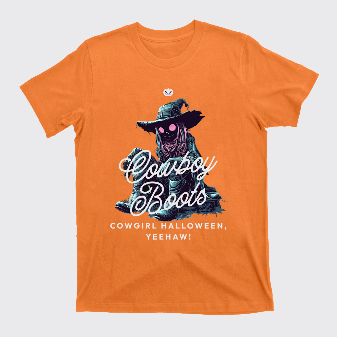 Spooky Western Cowgirl Halloween T-Shirts
