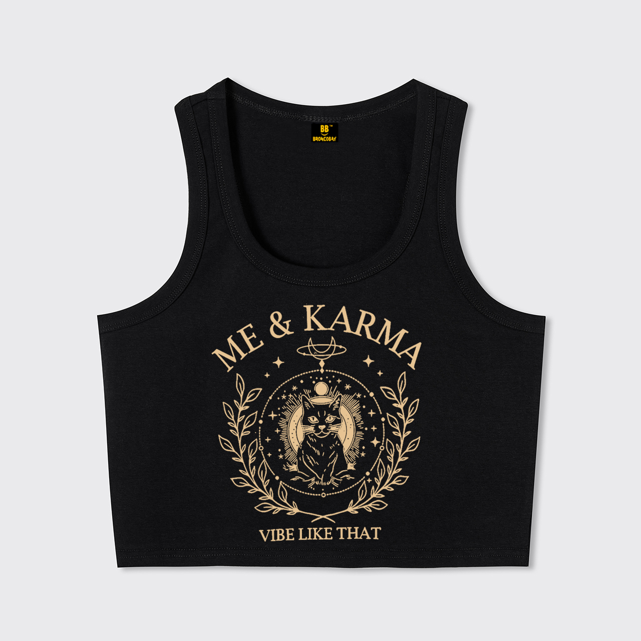 Music Black Cat Tank Top