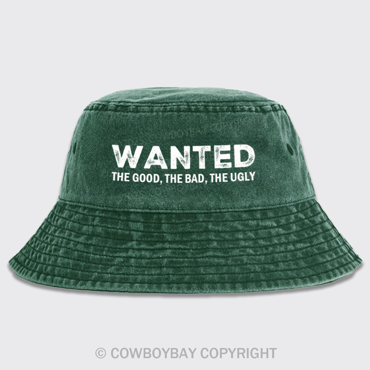 Wanted The God,The Bad,The Ugly Bucket Hat