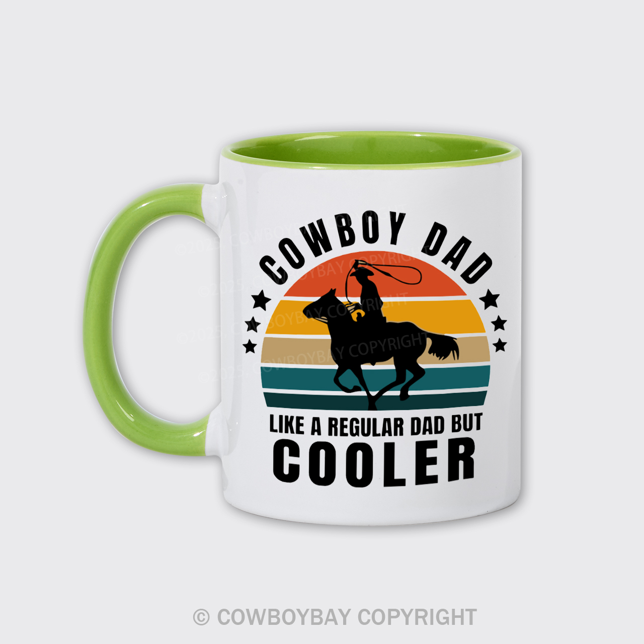 Cowboy Dad Like A Regular Dad But Cooler Mug